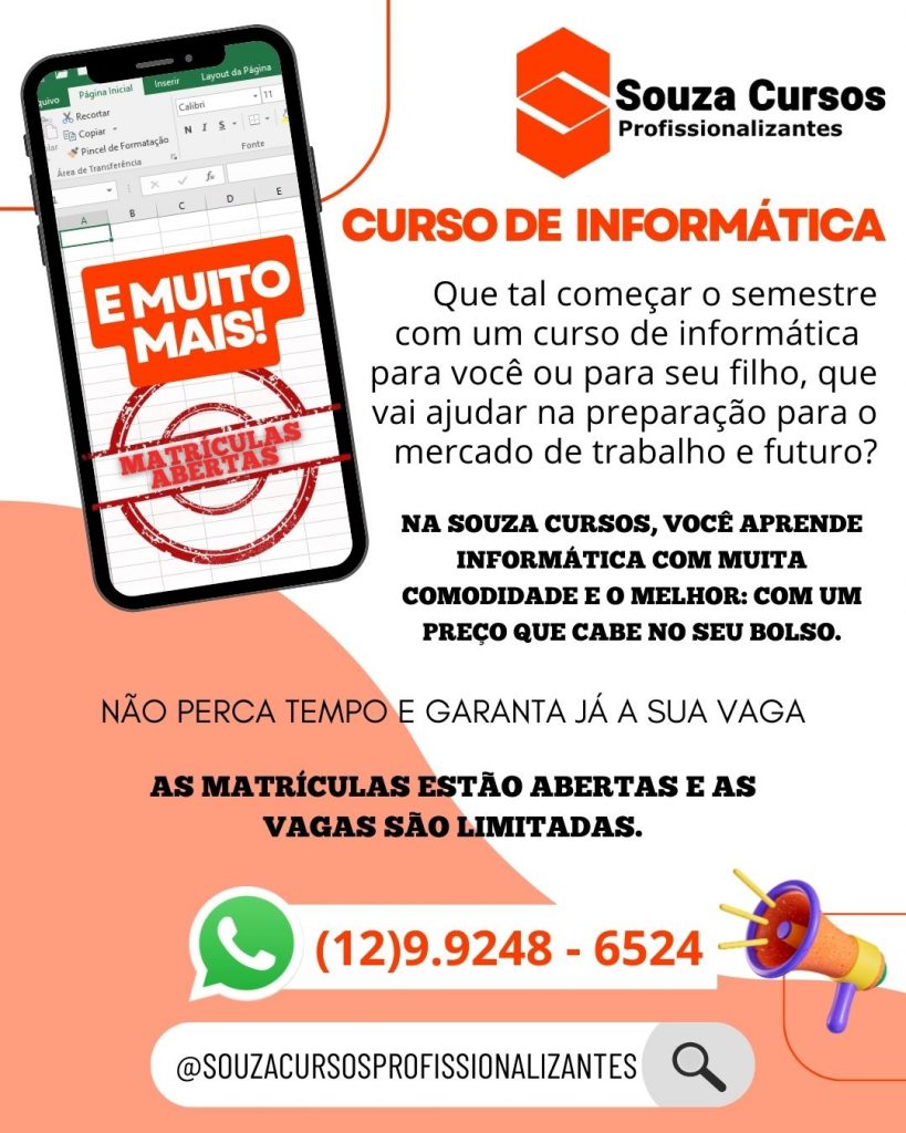 Informática Souza Cursos Profissionalizantes